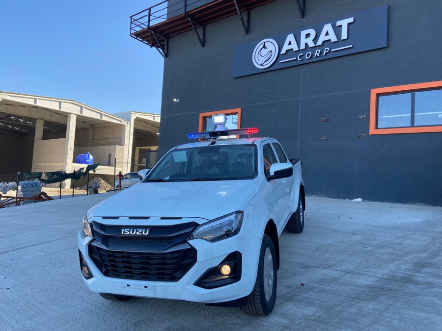 ARAT Corporation — Tepe lambalı pikap — ön görünüm