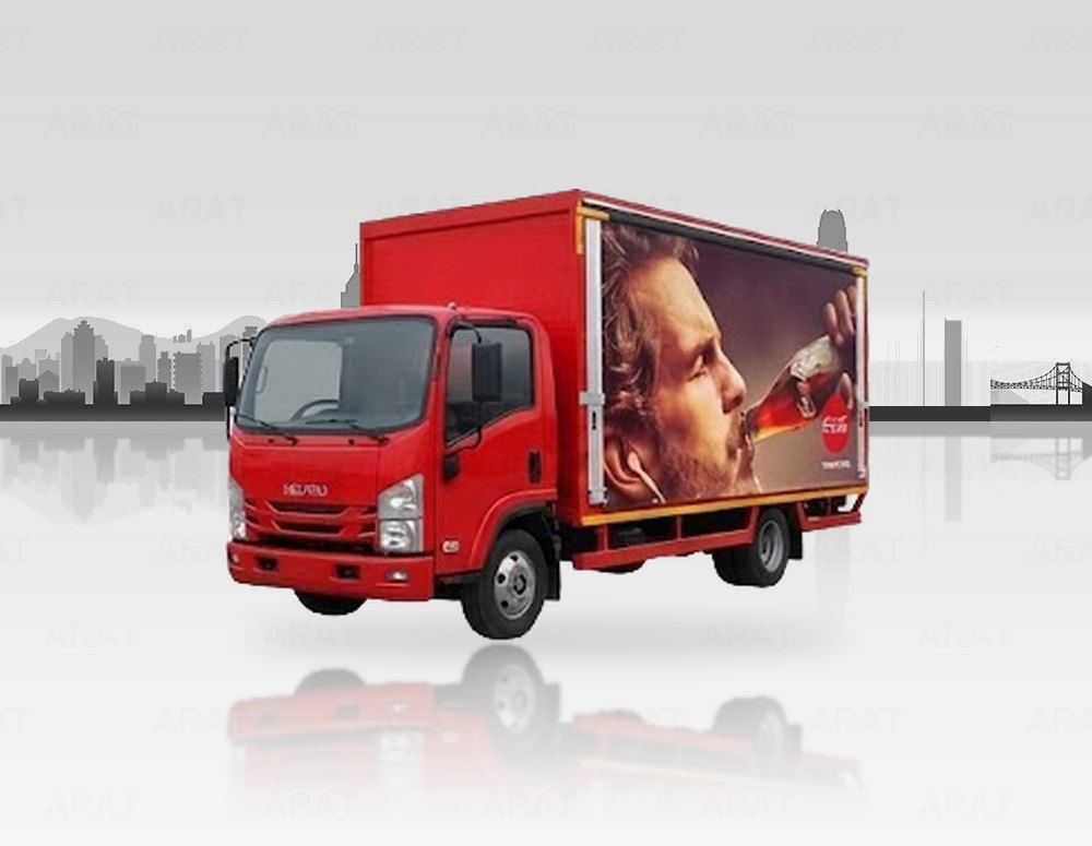 ARAT tarpaulin body — general cargo transport